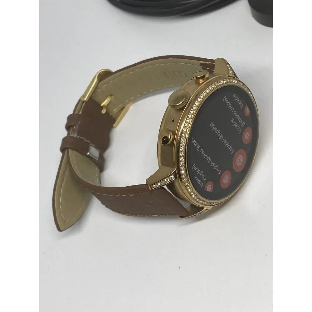 Fossil Gen 4 Authentic Digital Dial Smart Watch Custom Band FTW6015 AB83